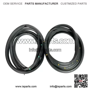 Front Door Weatherstrip Seal Rubber R&L Set ?C MAZDA 93-95 RX7 RX-7 FD FD3S