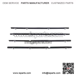 DOOR GLASS INNER WEATHERSTRIP 4-SET Molding ?C LEXUS RX270 RX350 450H
