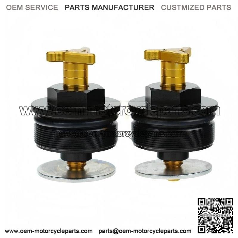 Preload Fork Caps Bolts Plugs ?C 43mm for Suzuki DR650SE 1996-2020