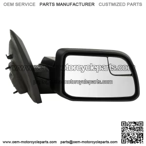 Power Heated Mirror Assembly with Puddle Light, Paint to Match, Compatible with 2011 Ford Edge (From 2-08-11 Production Date), 2012-2014 Edge Passenger Side