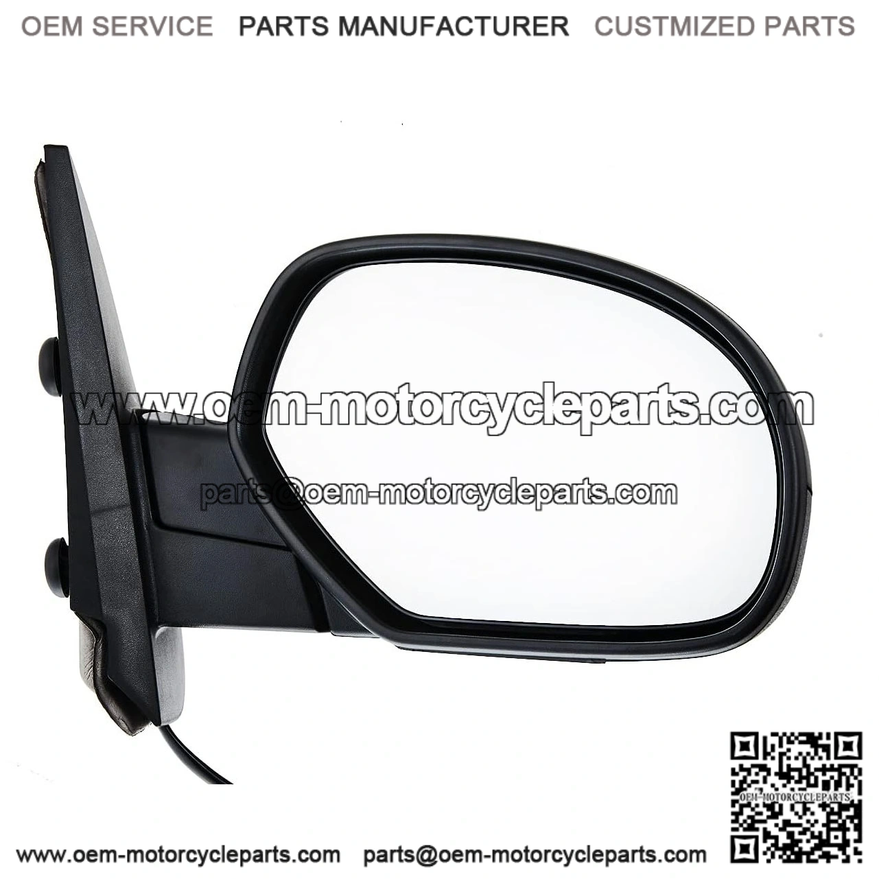 Right Side View Mirror Replacement, Power Heated, Manual Fold, Fit for 2007-2013 Chevy Silverado 1500 2500 HD 3500 HD, GMC Sierra 1500 2500 HD, GMC Yukon/Yukon XL 1500