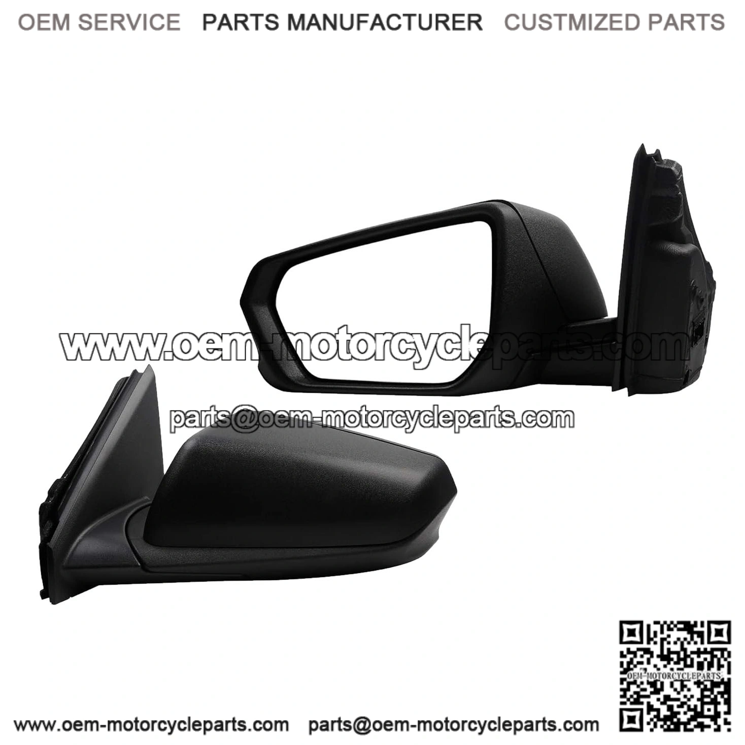 Driver Side Mirror Compatible with 2018-2023 Chevy Equinox GMC Terrain, Left Rear View Mirror, Black Texture Cover, Manual Folding, Heated, Power Glass, Replace GM1320560 (5 Pins)