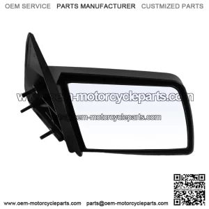 Passenger Side Manual Door Mirror Compatible with Chevrolet Tahoe, C1500/C2500/K1500/K2500 Suburban, Blazer, K1500/K2500/K3500 & GMC Yukon, K1500/K2500 Suburban/K3500 & Cadillac Escalade