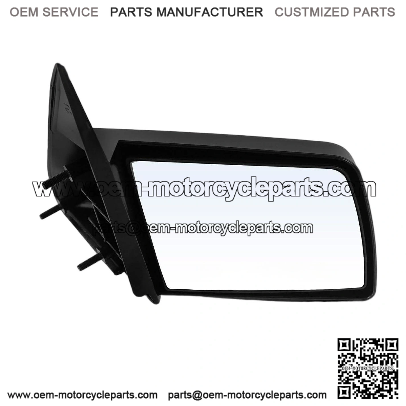 Passenger Side Manual Door Mirror Compatible with Chevrolet Tahoe, C1500/C2500/K1500/K2500 Suburban, Blazer, K1500/K2500/K3500 & GMC Yukon, K1500/K2500 Suburban/K3500 & Cadillac Escalade