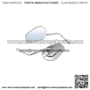 Side Mirrors ?C Chrome for Harley Davidson Sportster 1200 Custom XL1200C