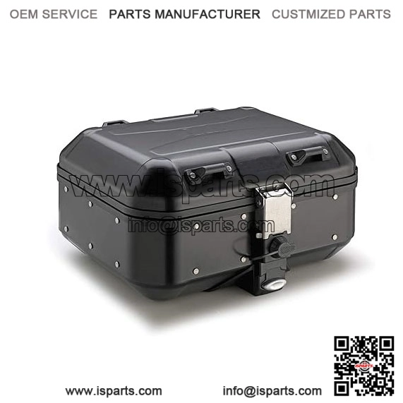 Black 60L Side Cases for QJ ENGINE SRT 600 SX (2024) - Motorcycle Luggage