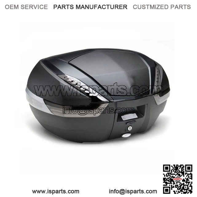 Carbon Look Tech 47L Case for QJ MOTOR SRT 600 SX (2024) - Motorcycle Storage Box