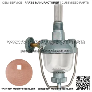 Fuel Sediment Bowl with Shut Off Valve for Ford Tractor 2N 8N 9N NAA - Replaces 2N9155B NAA9155