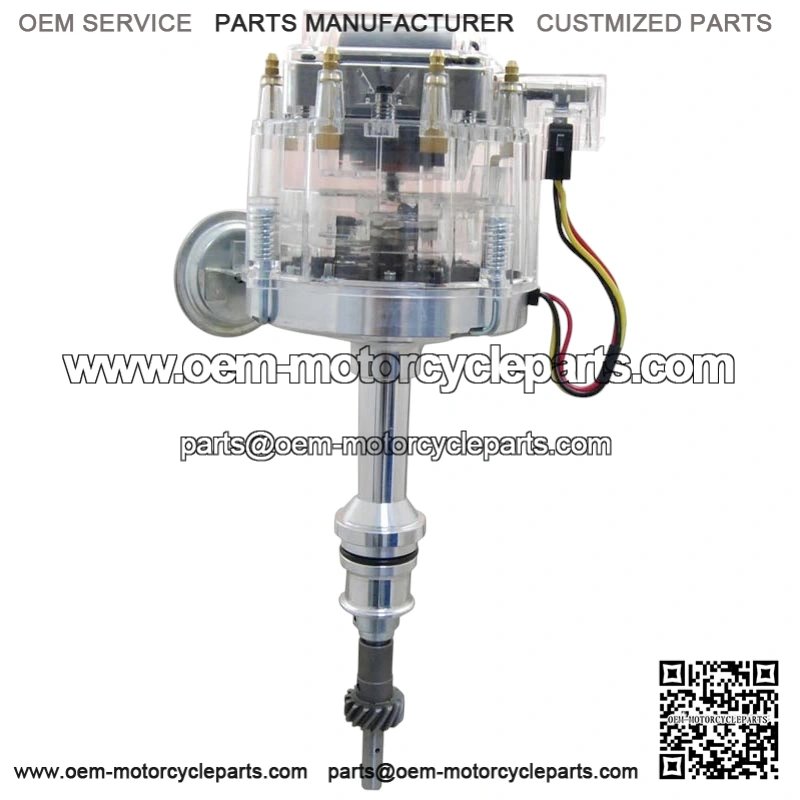 New HEI Distributor for Ford V8 302 5.0L 1986-1994 EFI to Carb Conversion Clear Housing