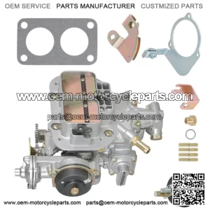 New 38mm x 38mm 2 Barrel Carburetor for Fiat, Renault, Ford, VW, Dodge, Toyota Pickup & Jeep