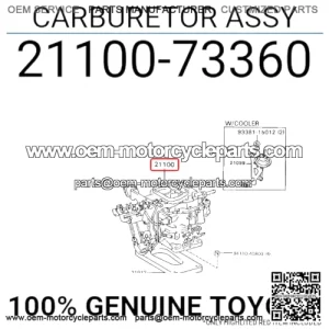 Genuine Toyota Carburetor Assembly 21100-73360