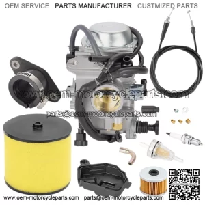 Carburetor Kit for Honda TRX450 & TRX350 Foreman ATV - Replaces OEM 16100-HN0-A00