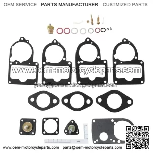 Solex Carburetor Repair Kit with Gasket Set for VW Beetle - Fits Solex 30, 31, 34 PICT