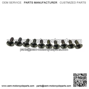10 Pcs Front Door Hinges Screws for Suzuki SJ413 SJ410 Samurai Sierra Drover
