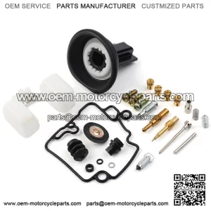 CVK24 Acceleration Pump Carburetor Repair Kit with Diaphragm and Plunger Set