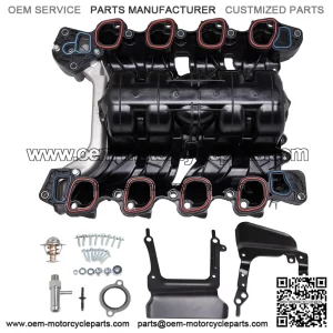 Engine Intake Manifold 615-375 for Ford F-150 2007-2008, Ford Lobo 2007-2011, Ford E-150 2007-2008, Ford E-250 2007-2008 ?C 4.2L 4.6L 5.4L 6.2L V6 V8 ?C Replaces 7L3Z-9424-F, 019495456162