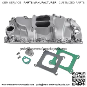 2161 53001 Intake Manifold ?C Aluminum Dual Plane Compatible with Chevy Big Block BBC 1965-2000 396 402 427 454 V8 Engine
