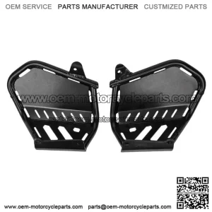 Black Aluminum Heel Guards for 2006-2026 Yamaha RAPTOR 700 700R YFM700