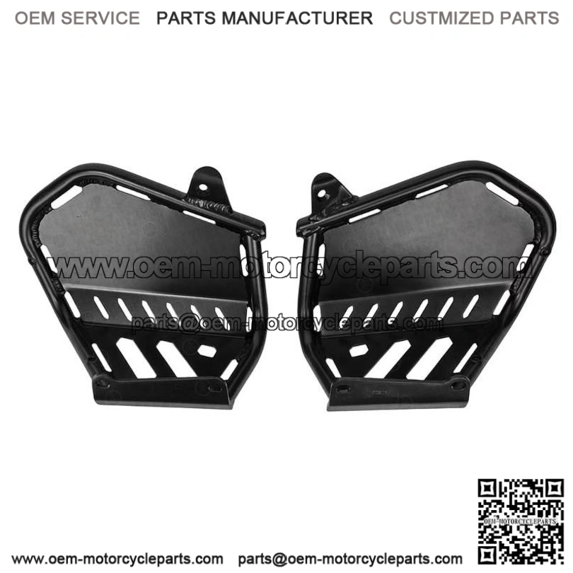 Black Aluminum Heel Guards for 2006-2026 Yamaha RAPTOR 700 700R YFM700