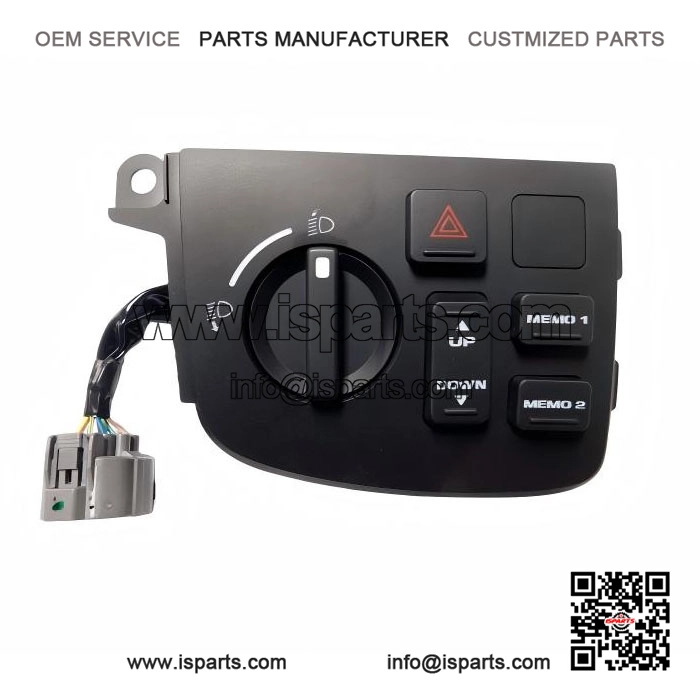 Headlight Height Adjust Level Nob Hazard Switch for Honda GL1800 Goldwing (2006-2010)