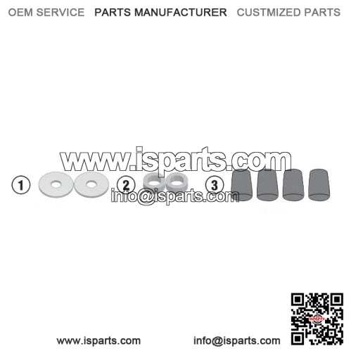 SRT9701 Engine Case Screw Kit for QJ MOTOR SRT 600 SX - Replacement Hardware