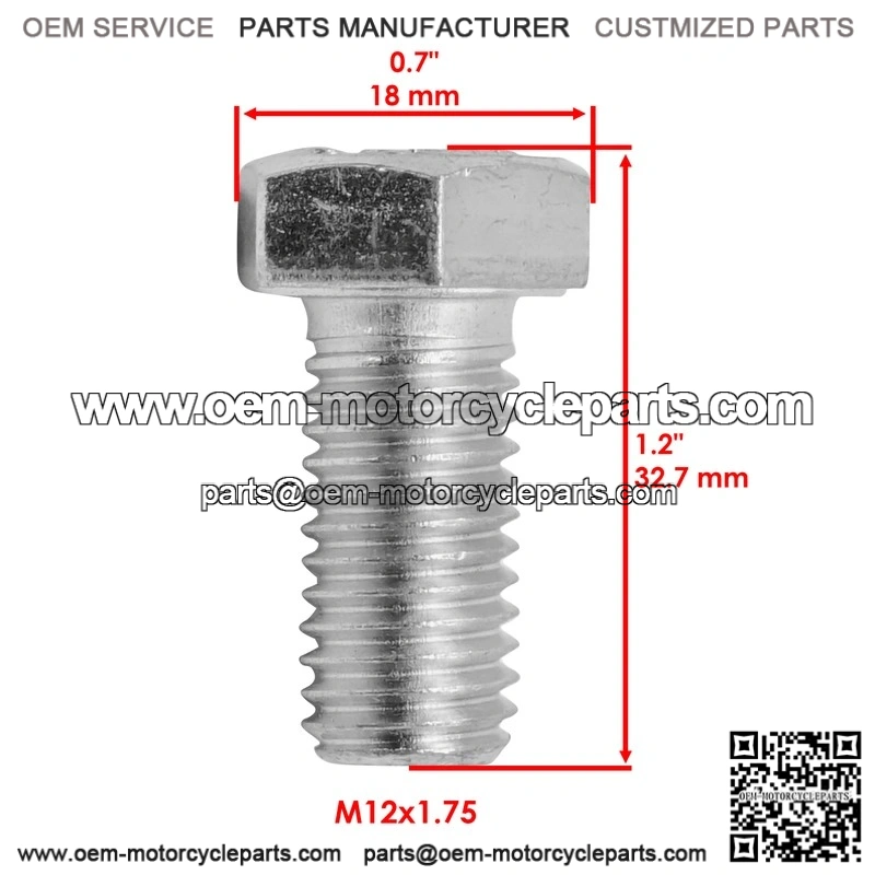 John Deere M12x1.75 LX289 2038R 19M7872 Deck Blade Bolt & Washer - Image 2
