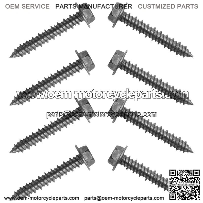 Polaris Clutch Cover Mounting Screw M6x35 Qty 8 7519330 Screw Bolts - Image 4