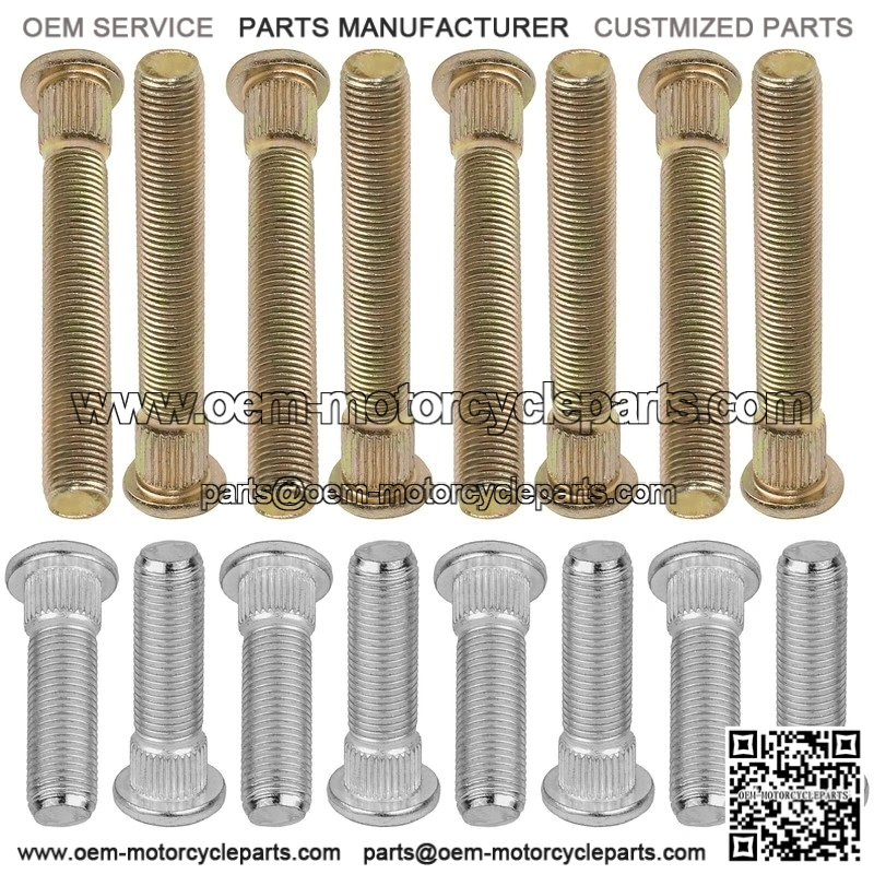 Polaris RZR 800 EFI EPS 2008 2009-2014 16 Studs Front Rear Wheel Hub Studs