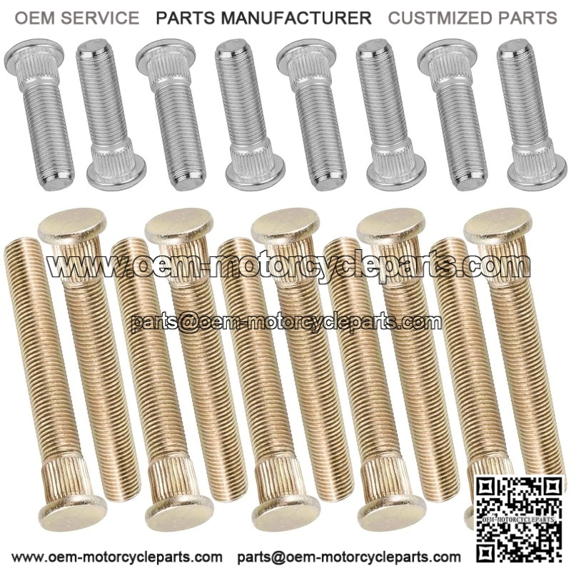 Polaris RZR 800 EFI EPS 2008 2009-2014 16 Studs Front Rear Wheel Hub Studs - Image 4