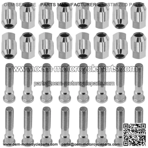 Polaris RZR XP 1000 / RZR XP 4 1000 2014-2021 Front/Rear Wheel Lug Nuts & Bolts
