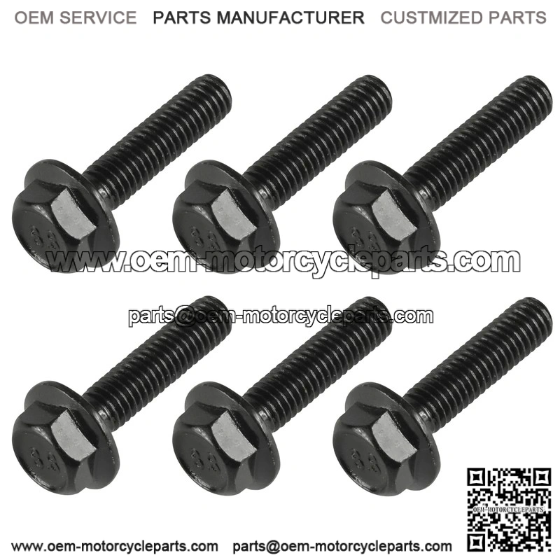 Yamaha 95817-06025-00 91001-06025-00 95812-06025-00 Flanged Head Bolt