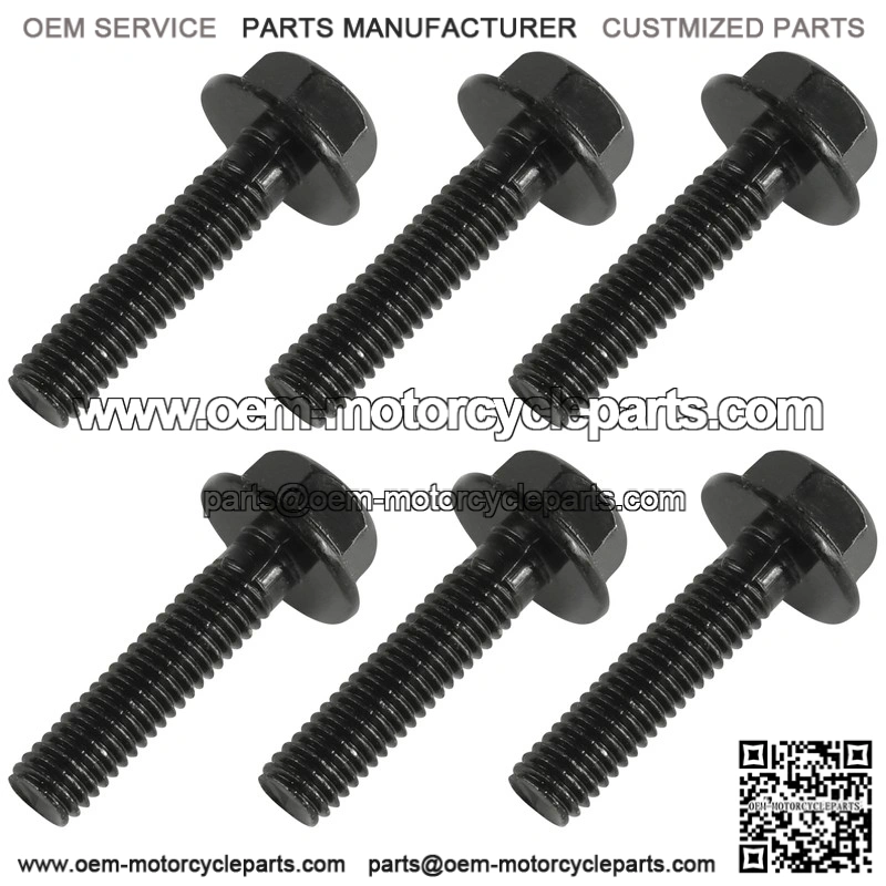 Yamaha 95817-06025-00 91001-06025-00 95812-06025-00 Flanged Head Bolt - Image 3