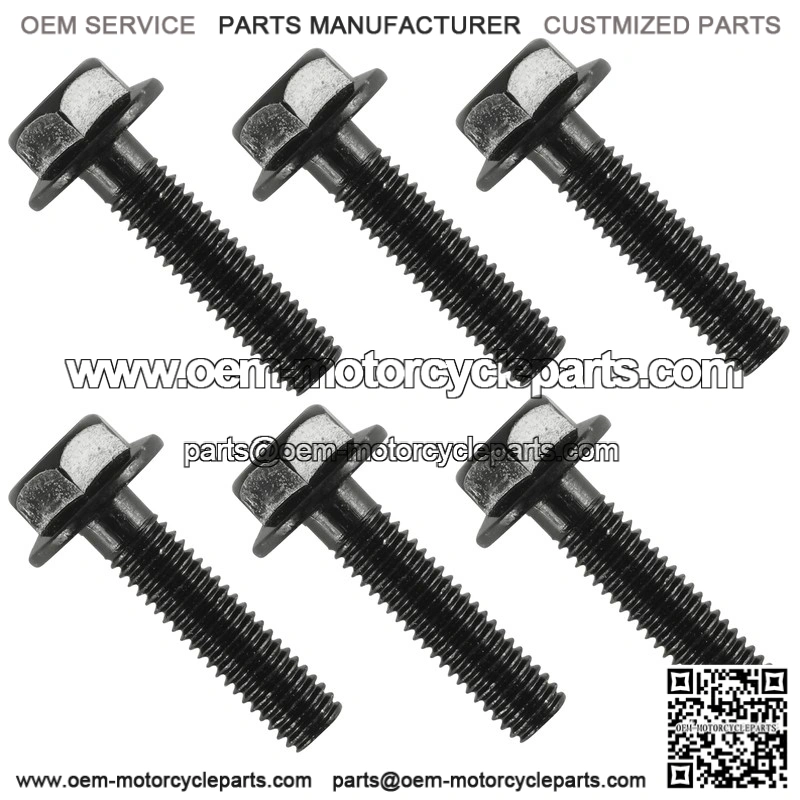 Yamaha 95817-06025-00 91001-06025-00 95812-06025-00 Flanged Head Bolt - Image 4