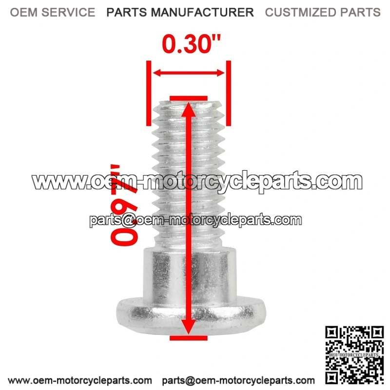 Honda TRX450ER TRX450R 2004 2005 2006 2007 2008-2014 3 Rear Disc Stud Bolt - Image 2