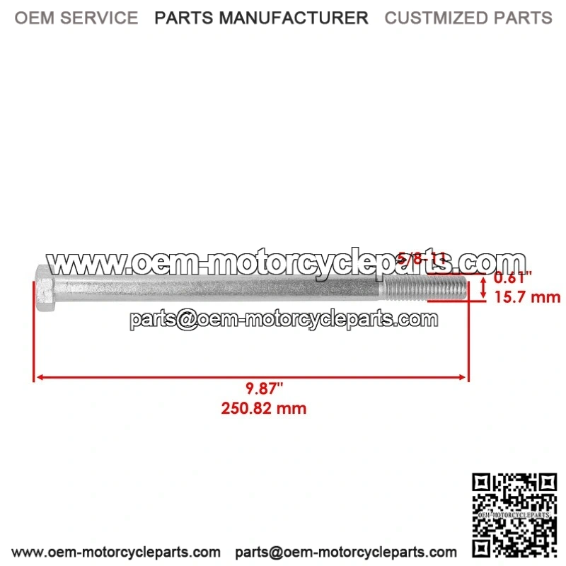 Scag SCZ61V-36BV SCZ61V-850FX Cheetah 61" 3x Spindle Blade Bolt - Image 2