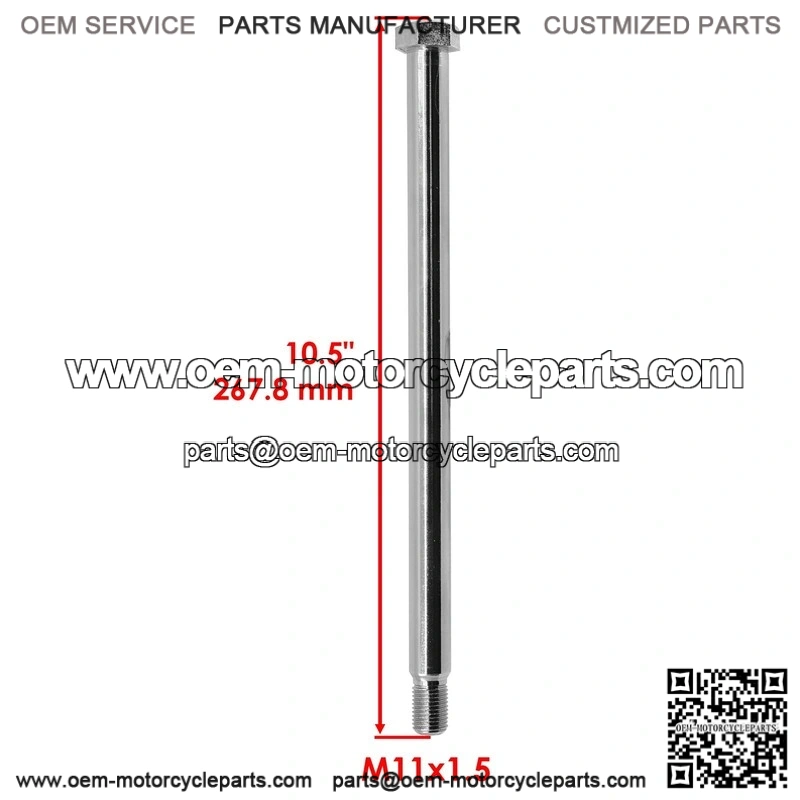 Yamaha Blaster YFS200 1988-2006 / M11 X 1.5 Swingarm Pivot Shaft Bolt - Image 2