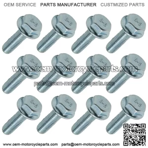 Polaris RZR Ranger Sportsman Hawkeye M6 X 1.0 / Qty 12 7518529 Bolt Screw
