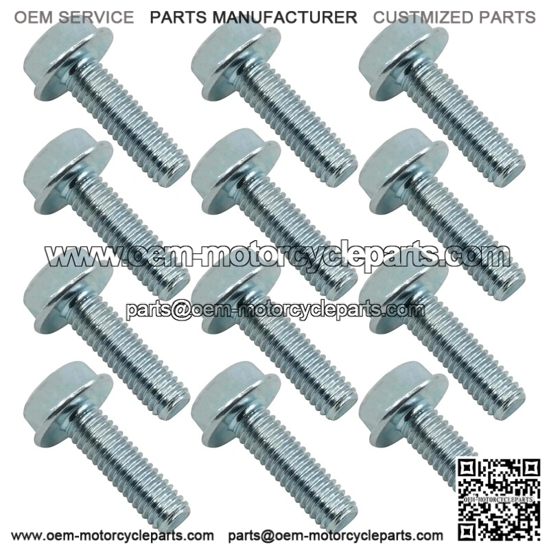 Polaris RZR Ranger Sportsman Hawkeye M6 X 1.0 / Qty 12 7518529 Bolt Screw - Image 3
