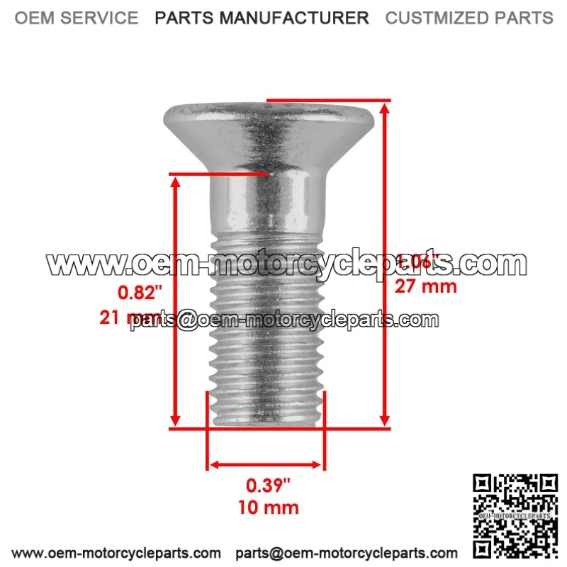 Honda 90114-HM3-A60 Rear Wheel Axle Sprocket Bolt & Nut - Image 2