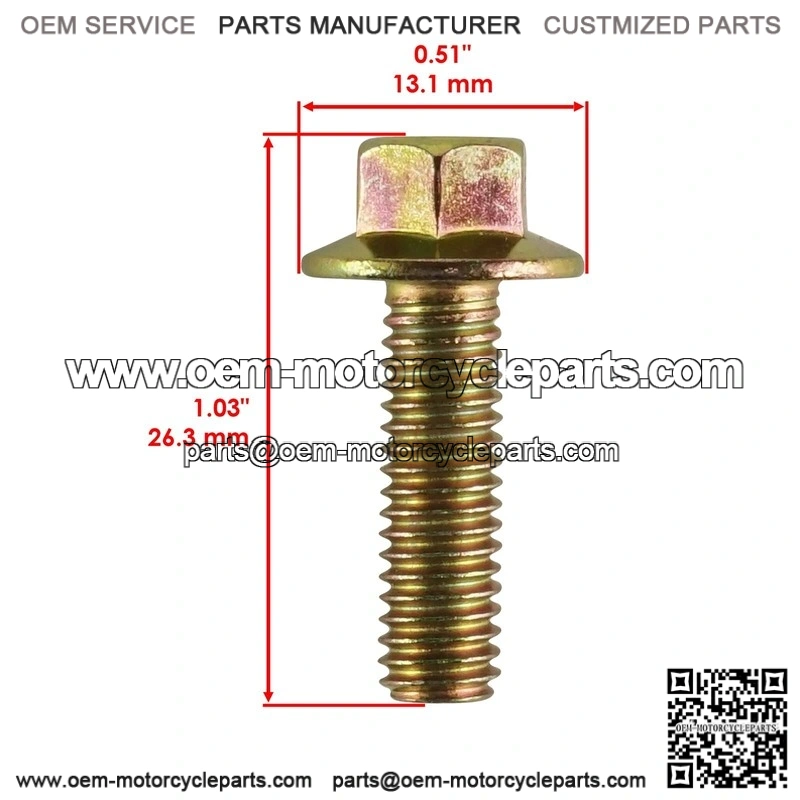 Polaris Sportsman XP 1000 2019 2020 2021 2022 Flanged Head Clutch Bolt M6x20 - Image 2