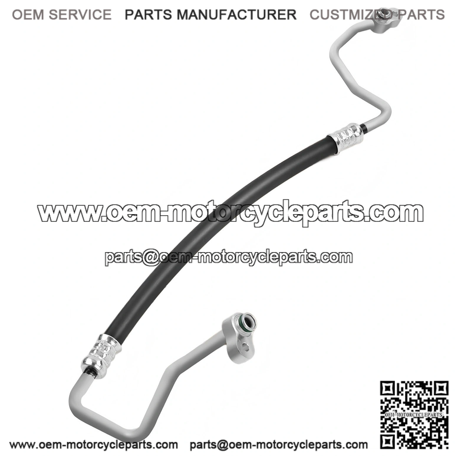 A/C Discharge Line Hose Assembly for Honda CR-V 2007-2011 2.4L, Compressor to Condenser