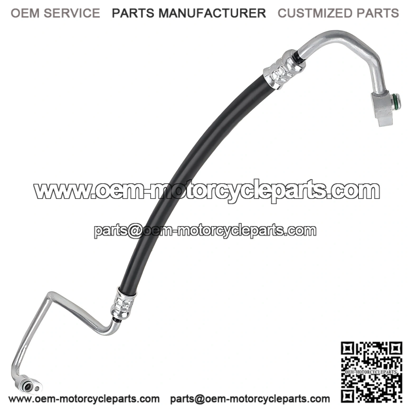 A/C Discharge Line Hose Assembly for Honda Accord 2013-2017 2.4L, Compressor to Condenser