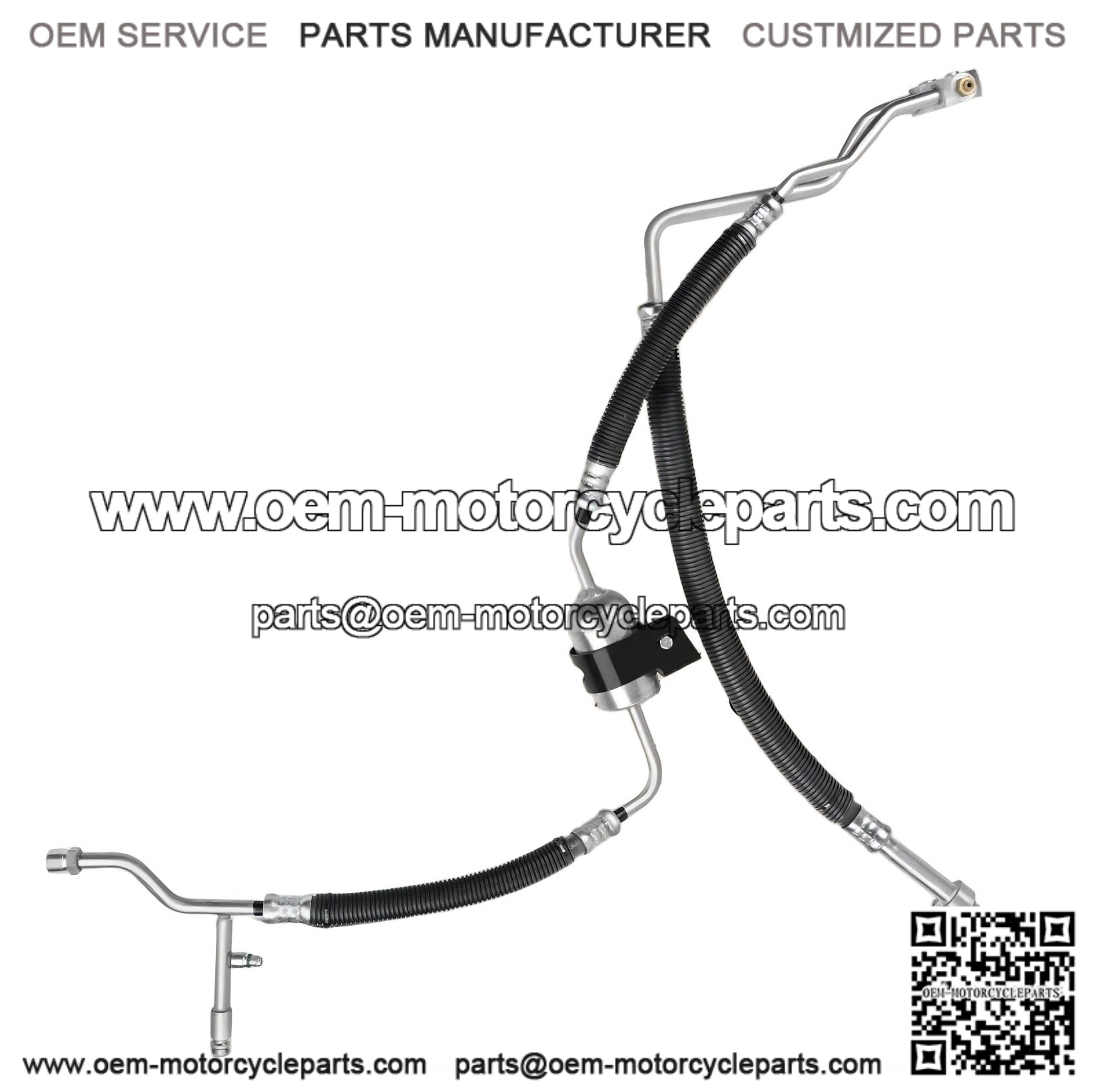 A/C Suction & Discharge Line Hose Assembly for Ford F-150 1999-2003, F-250 1997-1999, F-150 Heritage 2004, 4.2L 4.6L 5.0L 5.4L 5.8L