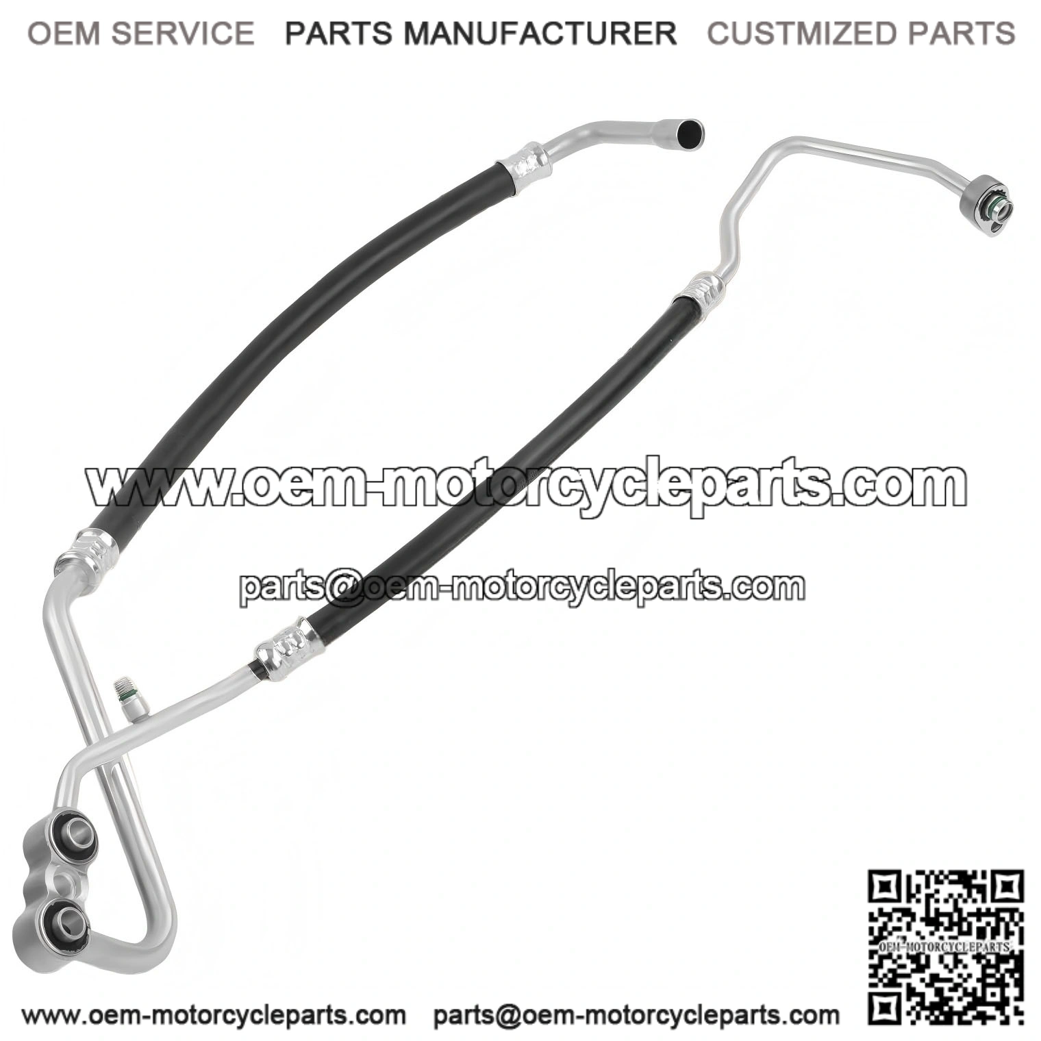 A/C Suction & Discharge Line Hose Assembly for Dodge Ram 2500 2006-2009 & Ram 3500 2006-2007, 5.9L 6.7L, Diesel
