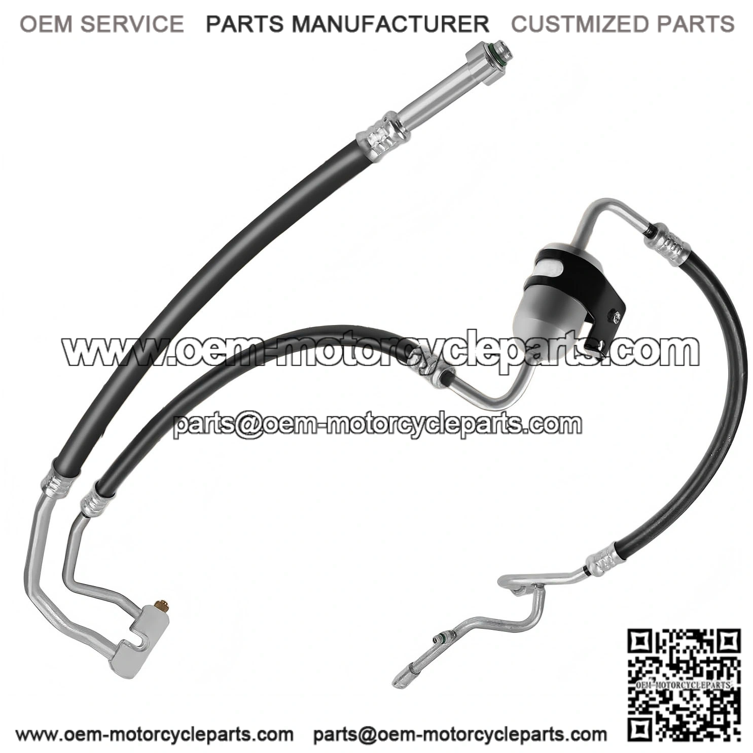 A/C Suction & Discharge Line Hose Assembly for Ford F-150 1999-2003 & F-150 Heritage 2004, V6 4.2L, Petrol