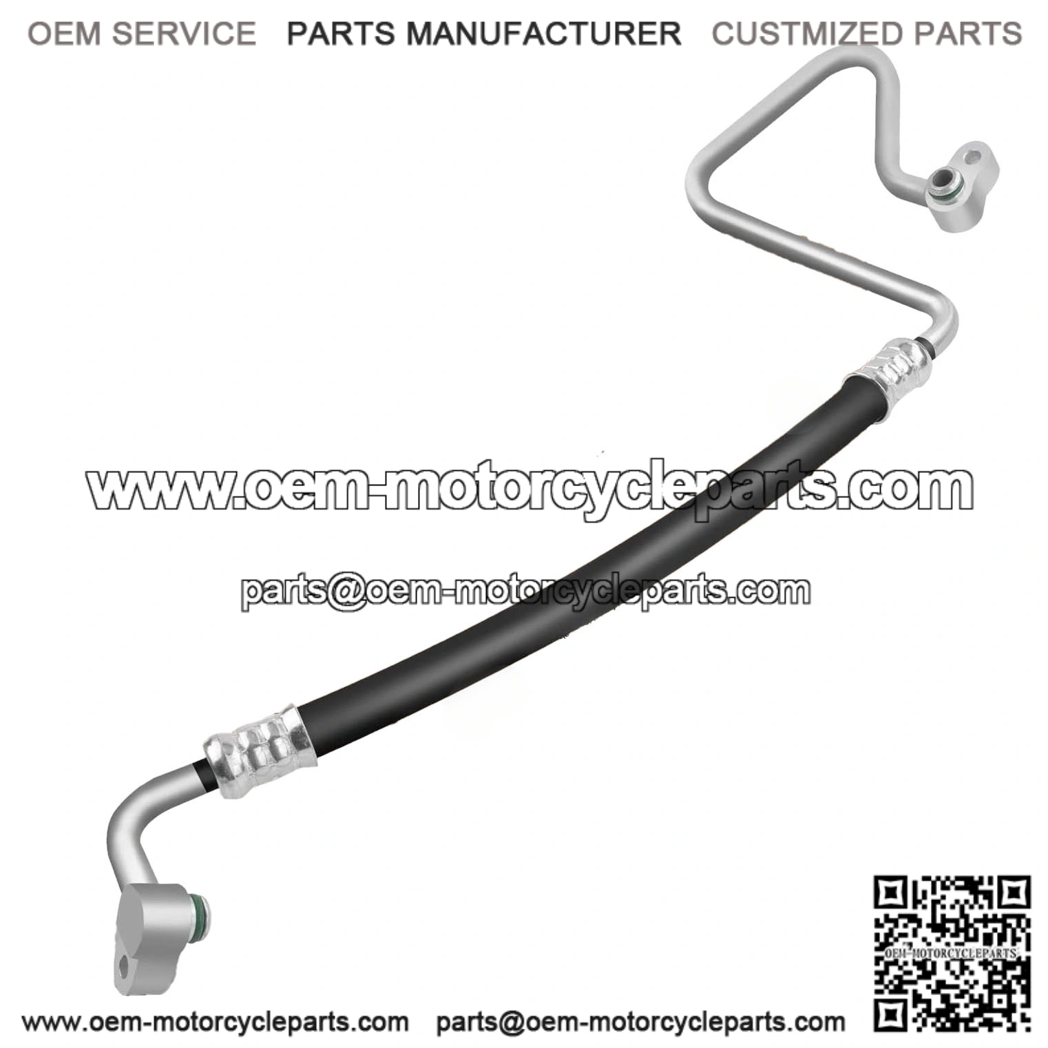 A/C Discharge Line Hose Assembly for Honda Civic 2006-2011, 1.8L, Compressor to Condenser