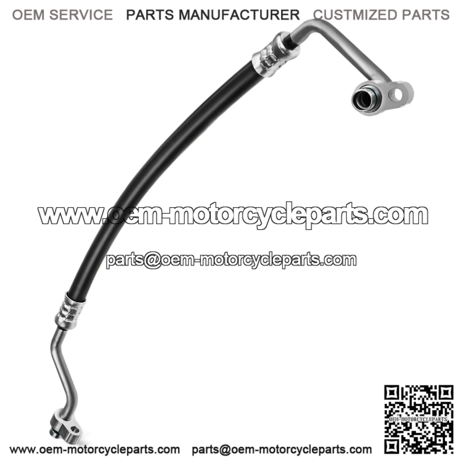 A/C Discharge Line Hose Assembly for Nissan Frontier 2005-2019, Pathfinder 2005-2007, Xterra 2005-2015, 4.0L, Compressor to Condenser