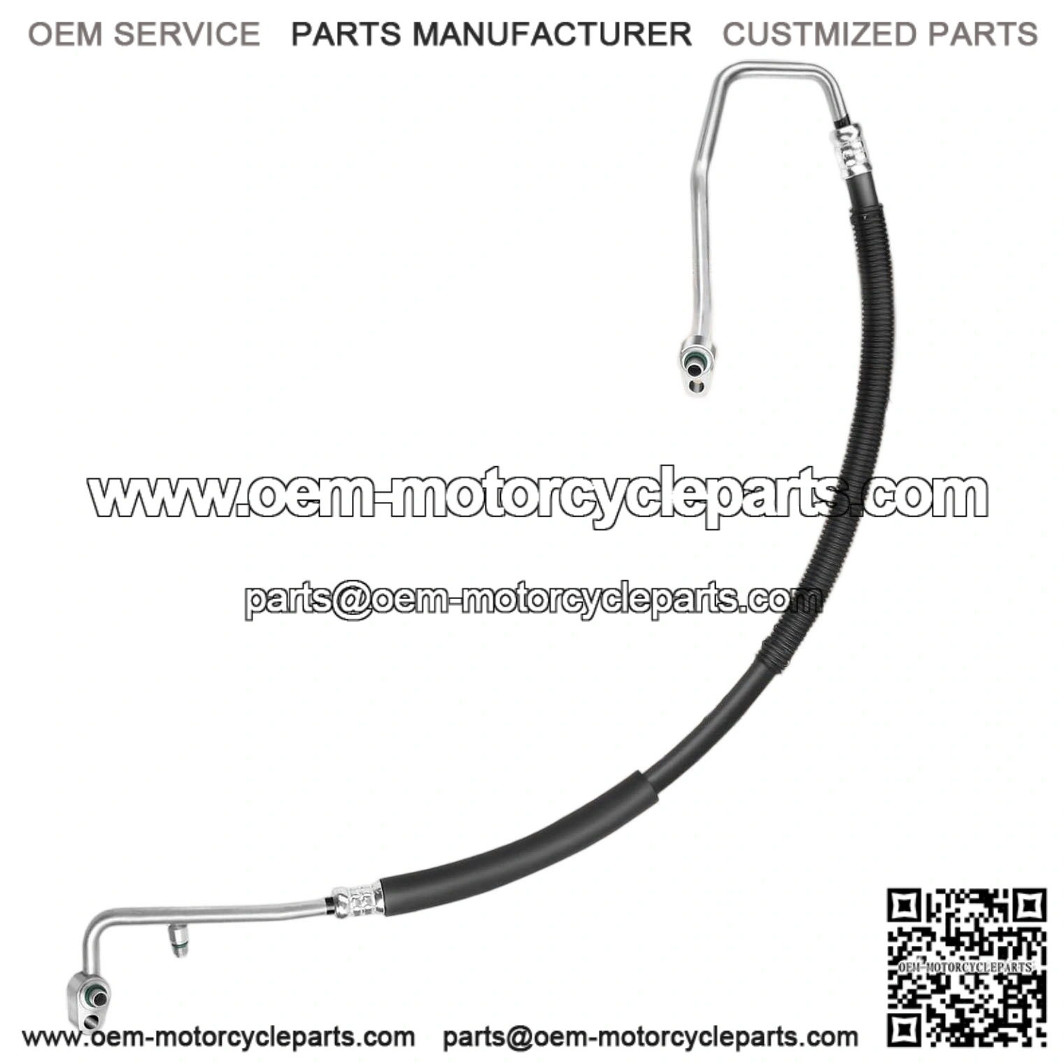 A/C Discharge Line Hose Assembly for Chevrolet Silverado 2500 2003-2010, Silverado 3500 & GMC Sierra 2500/3500, Sierra 3500 Classic, Sierra 2500 Classic, Compressor to Condenser