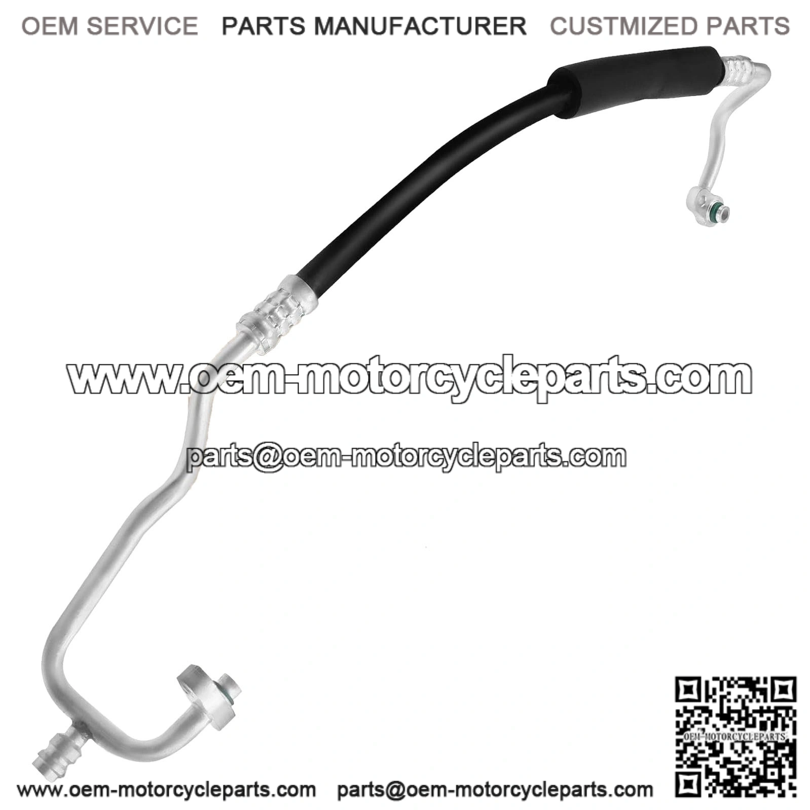 A/C Discharge Line Hose Assembly for Hyundai Santa Fe Sport 2013-2017, 2.0L, Compressor to Condenser