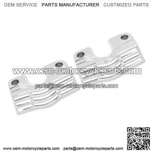 Chrome Slotted Head Bolt Spark Plug Cover ?C Fit Harley Twin Cam 1999-16